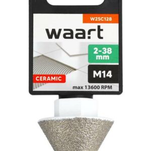 WAART DEIMANTINIS KŪGINIS FREZAS 2-38mm x M14