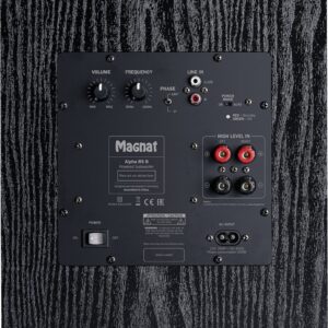 Magnat Alpha RS8 Aktyvus žemų dažnių garsiakalbis 80 W Juoda - Image 3