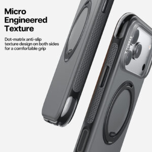 Torras Ostand O Air, obsidian black - Apple iPhone 17 Pro - Image 2
