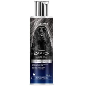 EUROWET Dark coat - šampūnas šunims - 200ml