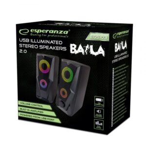 Esperanza BAILA Juoda Vielinis 6 W - Image 2