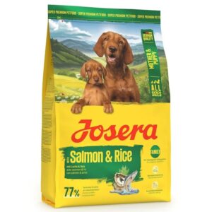 JOSERA Mother & Puppy Salmon & Rice - sausas maistas šunims - 3kg