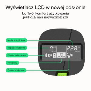 Green Cell nepertraukiamo maitinimo resursai (UPS) „Line-Interactive“ 0,75 kVA 480 W 4 AC išvestis(ys / čių) - Image 3