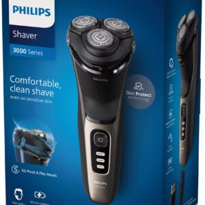 Philips Shaver 3000 Series S3242/12 Drėgnojo ir sausojo skutimo elektrinė barzdaskutė - Image 2