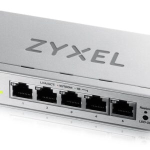 Zyxel GS1200-5V3 Valdomas L2 Gigabit Ethernet (10/100/1000) Desktopas Pilka