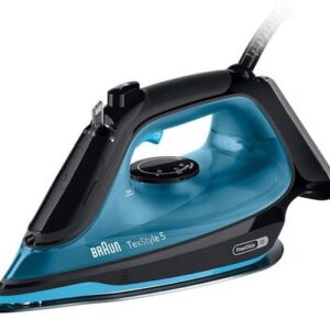 Braun TexStyle 5 Garinis lygintuvas Keraminis padas 2600 W Juoda, Mėlyna