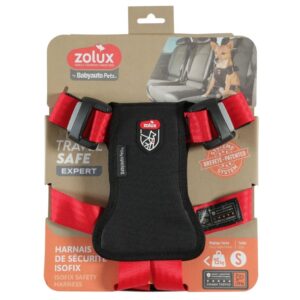 ZOLUX Travel Safe S red - petnešos šunims - Image 2