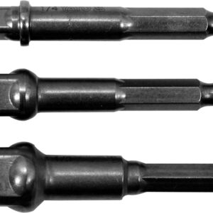 YATO ADAPTERIŲ RINKINYS GALVUTĖMS 1/4" 3/8" 1/2" HEX