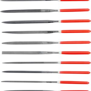 YATO dildžių rinkinys 10 vnt. 4x160x75mm 6164 - Image 1
