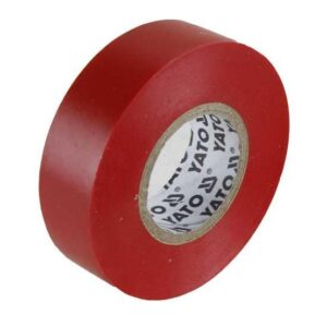 YATO ELEKTROIZOLIACINĖ JUOSTA 15mmx20m RAUDONA