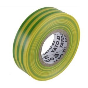 YATO ELEKTROIZOLIACINĖ JUOSTA 15mmx20m GELTONA-ŽALIA