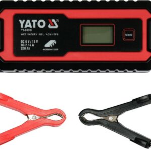 YATO ELEKTRONINIS ĮKROVIKLIS 6V/2A, 12V/4A