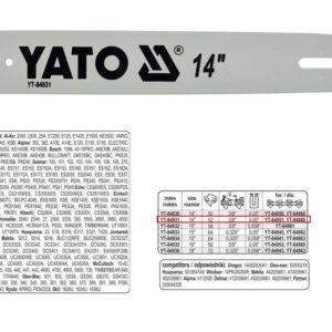 YATO GRANDINĖS KREIPTUVAS 35cm/52/3/8"/1,3