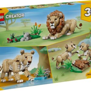 LEGO CREATOR 3 IŠ 1 31386 Laukiniai gyvūnai: Didysis liūtas - Image 2