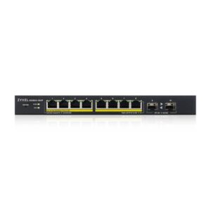 Zyxel GS1900-10HP Valdomas L2 Gigabit Ethernet (10/100/1000) Maitinimas per Eternetą (PoE) Juoda - Image 3