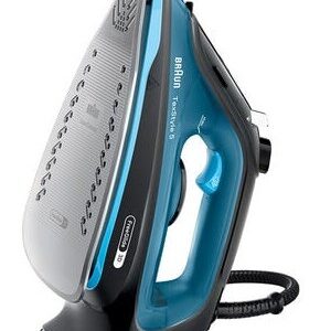 Braun TexStyle 5 Garinis lygintuvas Keraminis padas 2600 W Juoda, Mėlyna - Image 2
