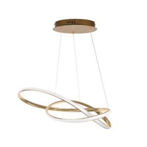 Activejet AJE-MEGAN Gold lubų šviestuvas LED 35 W