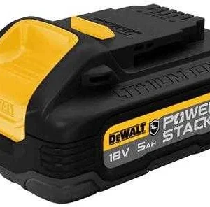 DEWALT AKUMULIATORIUS 18V 5,0Ah DCBP518G POWERSTACK ATSPARUS ALYVAI
