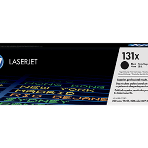 HP 131X cartridge, black, high capacity