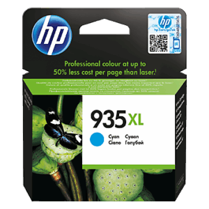 HP C2P24AE ink cartridge, No. 935XL, cyan, high capacity