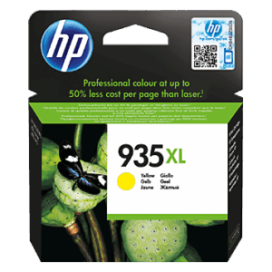 HP C2P26AE ink cartridge, No. 935XL, yellow, high capacity