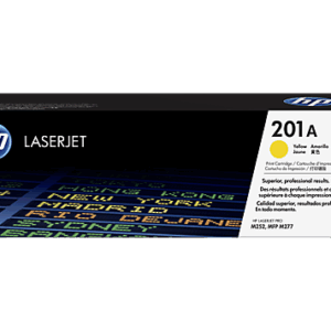 HP 201A cartridge, yellow