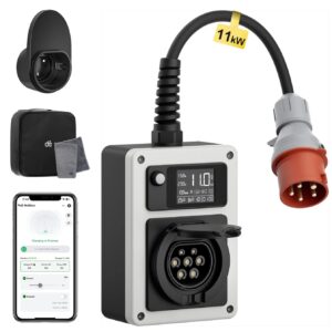 dé 11kW Mobile Wallbox with CEE Plug (APP VERSION)