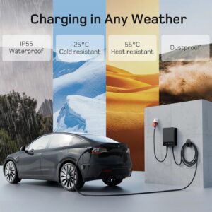 dé 11kW Wallbox with 7.5m cable (APP VERSION) - Image 2