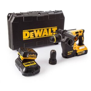 DEWALT SDS+ perforatorius 18V DCH274P2T 2,1J 2x5,0Ah + 13mm Griebtuvas BL TSTAK