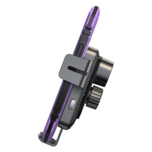 Joyroom JR-ZS219 Automobilinis laikikliss SET su Qi Inductive Charger juodos spalvos - Image 11