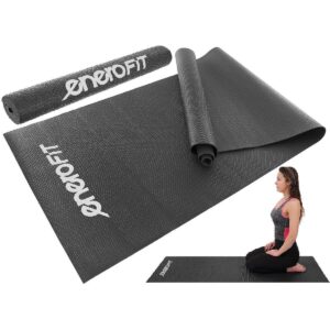 NESLYSTANTIS JOGOS KILIMĖLIS 173X61X0,3CM JUODAS ENERO FIT 587900