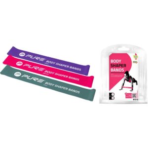 SPORTINIŲ GUMŲ RINKINYS FITNESS CROSSFIT MINI BAND 3VNT. WOMEN PURE 2 IMPROVE 7032058 - Image 2