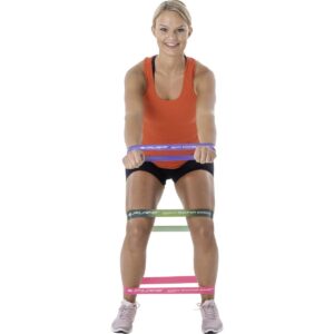 SPORTINIŲ GUMŲ RINKINYS FITNESS CROSSFIT MINI BAND 3VNT. WOMEN PURE 2 IMPROVE 7032058 - Image 5