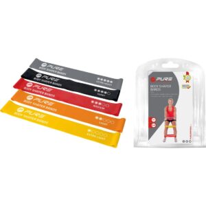 SPORTINIŲ GUMŲ RINKINYS FITNESS CROSSFIT MINI BAND 5VNT. PURE 2 IMPROVE 7076120