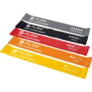 SPORTINIŲ GUMŲ RINKINYS FITNESS CROSSFIT MINI BAND 5VNT. PURE 2 IMPROVE 7076120 - Image 3