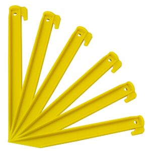 PALAPINĖS KUOLAI 22CM RINKINYS 6VNT PLASTIKINIAI ENERO CAMP 1032863 - Image 2