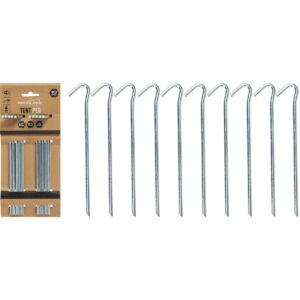 PALAPINĖS KUOLAI 17CM RINKINYS 10VNT METALINIAI REDCLIFFS 872744