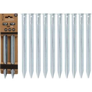 PALAPINĖS KUOLAI 23CM RINKINYS 10VNT METALINIAI REDCLIFFS 872782