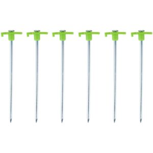 PALAPINĖS KUOLAI 19CM RINKINYS 6VNT METALAS PLASTIKAS CAMP ACTIVE 502991 - Image 4