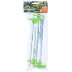 PALAPINĖS KUOLAI 19CM RINKINYS 6VNT METALAS PLASTIKAS CAMP ACTIVE 502991 - Image 5