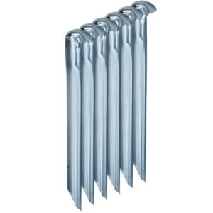 PALAPINĖS KUOLAI 18,5CM RINKINYS 6VNT. METALINIAI ENERO CAMP 1077970 - Image 2