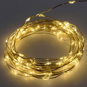 SAULĖS ENERGIJA ĮKRAUNAMA ŠVIEČIANTI GIRLIANDA, APŠVIETIMAS PALAPINEI, SKĖČIUI 100LED 3771580 - Image 5