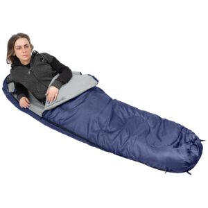 TURISTINIS MIEGMAIŠIS NEPAL 210x80x50CM TAMSIAI MĖLYNAS ENERO CAMP 335367