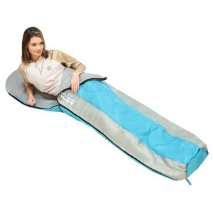 TURISTINIS MIEGMAIŠIS TRAVELER 210X80/50CM MĖLYNAS-PILKAS ENERO CAMP 1054346