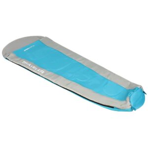 TURISTINIS MIEGMAIŠIS TRAVELER 210X80/50CM MĖLYNAS-PILKAS ENERO CAMP 1054346 - Image 4