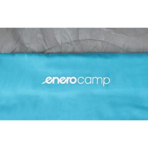TURISTINIS MIEGMAIŠIS TRAVELER 210X80/50CM MĖLYNAS-PILKAS ENERO CAMP 1054346 - Image 9