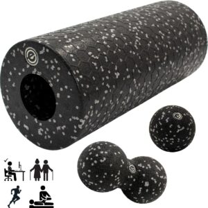 3-IN-1 MASAŽO RINKINYS VOLELIS 2 x KAMUOLIUKAS ENERO FIT 1033730