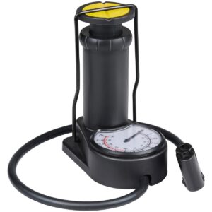 MINI KOJINĖ DVIRAČIO POMPA SU MANOMETRU 180 PSI 2 ADAPTERIAI ADATA DUNLOP 480862 - Image 2