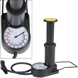 MINI KOJINĖ DVIRAČIO POMPA SU MANOMETRU 180 PSI 2 ADAPTERIAI ADATA DUNLOP 480862 - Image 3