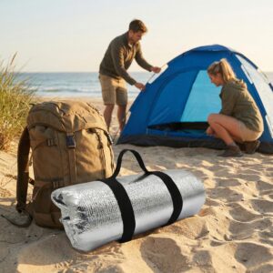 SULANKSTOMAS TURISTINIS KILIMĖLIS CAMPING ALU 190X60CM ENERO CAMP 1077567 - Image 7